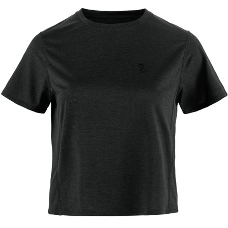 Fjällräven Women's Abisko Day Hike Short Short Sleeves T-Shirt in Black/Schwarz | Size: XS