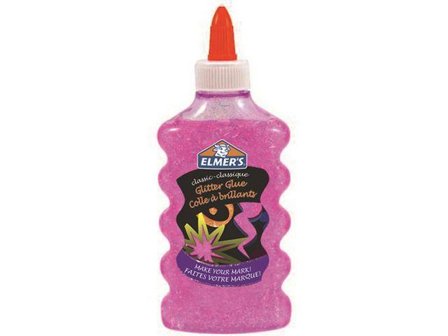 ELMERS Glitter Glue Pink, 177ml