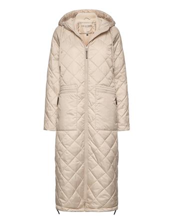 Outdoor Coat Fodrad Rock Beige Ilse Jacobsen