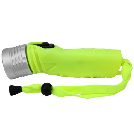 4 x AA dykkeraluminiumslegering dykkerlommelykt LED vanntett sterkt lys for campingutforskning