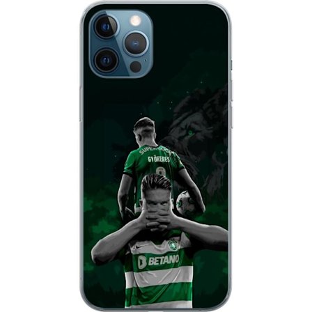 Yhteensopiva Puhelinkuori Apple iPhone 12 Pro Neonmotiivi, jossa teksti "Gaming is in my DNA" sinisenä ja punaisena tiiliseinällä, jossa loistava DNA-