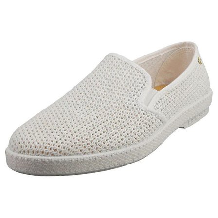 Rivieras Classic miesten espadrillokengät, valkoinen