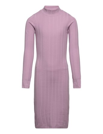 Nkfrimamia Ls Slim Dress Dresses & Skirts Dresses Casual Dresses Long-sleeved Casual Dresses Pink Name It