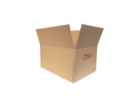 BOXON Wellåda 320x225x160/80mm - Lyreco - Emballage och lagerutrustning - Lådor och well - Welllådor 1-lag - 300-360 mm