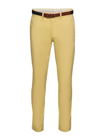 Slhslim-Yard Pants W Yellow Selected Homme