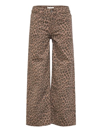 Mango | Animal Print Jeans | 12