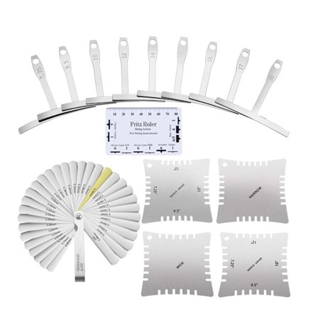 Kitara työkaluvarusteet T-viivain 9 osaa kaariviivain 32 osaa