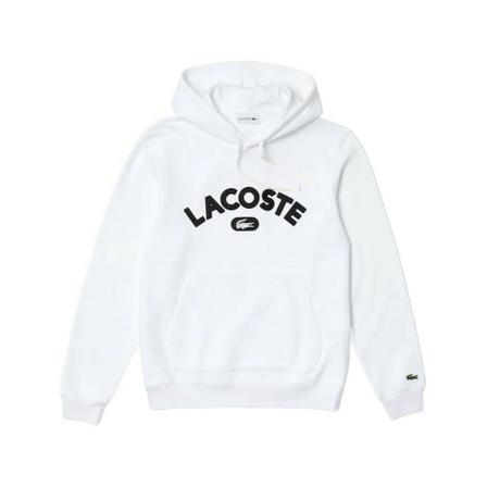 Lacoste, Hoodies Wit, Heren, Maat:L