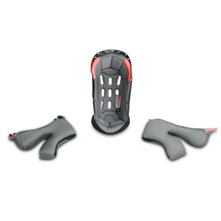 Crossikypärän Vuori Raven Aspire Evo Musta-Punainen XL