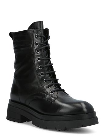 Lace Flatheel Bootie Black Marc O'Polo