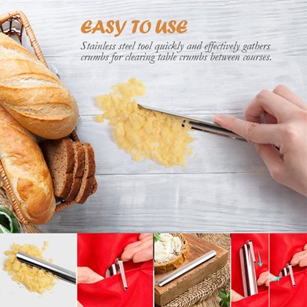 Brödskrapa i rostfritt stål