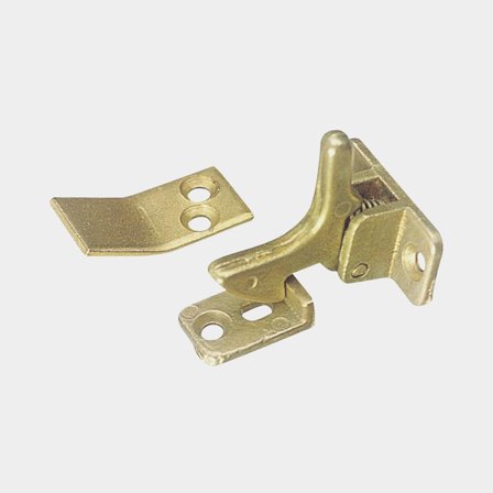 Snäpplås kromad mässing 25x15x32