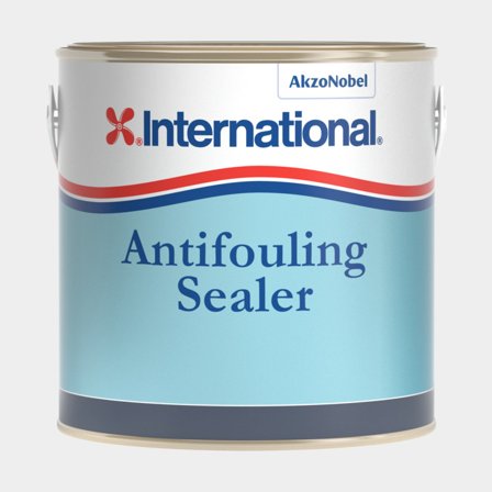 Spærringslag primer / hård biocidfri bundmaling International Antifouling Sealer, 2.5 liter - mørkeblå - Bådmaling