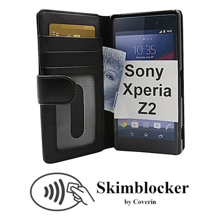 Skimblocker Plånboksfodral Sony Xperia Z2 (D6503)