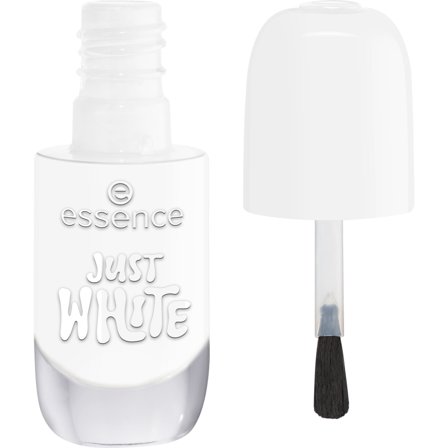 essence gel nail smalto unghie effetto gel 33-JUST WHITE 8ml - Smalto Effetto Gel