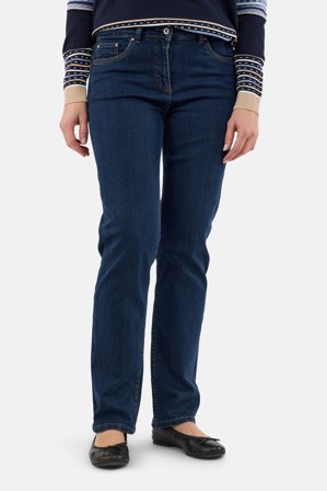 BRANDTEX - Ingrid Jeans - Mørkeblå - Straight Fit