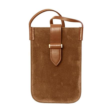 Decadent Copenhagen Fiona mobile crossbody Taske Brun, Dame Høretelefoner, Størrelse: ONE Size