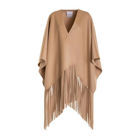 Ermanno Scervino Tunic , Beige , Dames , Maat: ONE Size Poncho's