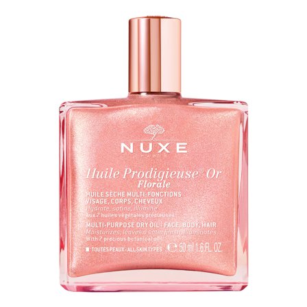 Nuxe Huile Prodigieuse Or Florale Olio Idratante 50ml - Olio corpo illuminante