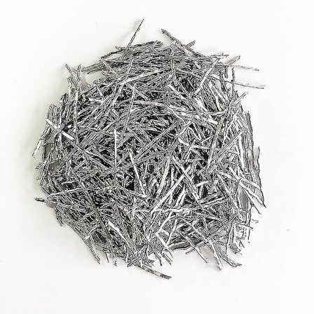 1 kg Stålfiber Bølgeformet Cementblanding Anti-lekkasje Anti-sprekk Mørteltilsetningsstoff Betongverktøy Hageforsterkning