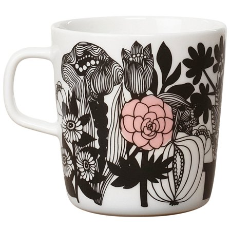 Marimekko OIVA mugg, 4 dl, siirtolapuutarha | Dukning & Servering > Muggar & Koppar > Kopp | Bagaren och Kocken