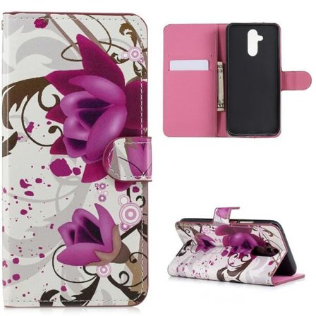 Plånboksfodral Huawei Mate 20 Lite - Lotus