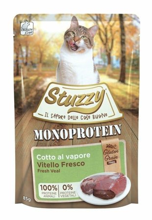 Stuzzy Monoprotein Bocconcini Con Vitello Per Gatti Adulti