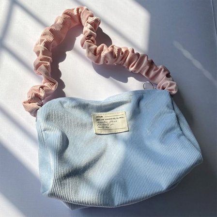 Underarmsväskor Axel Crossbody-väska BLUE BAG BAG