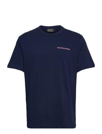 Regular-Fit T-Shirt In Organic Cotton Blue Scotch & Soda