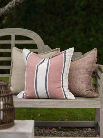 Lama Putetrekk PET Offwhite-Korall 50x50