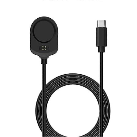 Til Garmin MARQ 2 Type-C Port Smart Watch Vuggeoplader USB-ladekabel, Længde: 1m