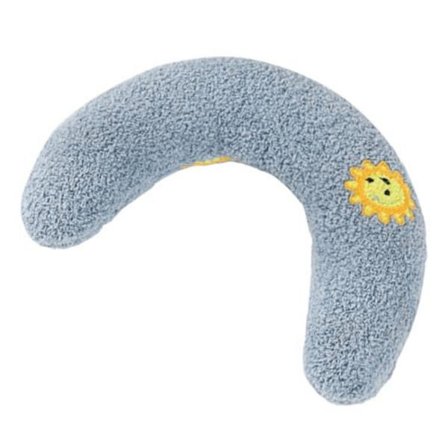 Udstoppede hundelegetøj U-formet plys pude søvnhjælp legetøj blødt tyggelegetøj til hunde og katte lindrer angst 27x6x17 cm