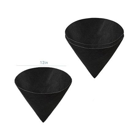 Avsmalnande Planteringsinsats (3 st) - Non-Woven Hängande Korg