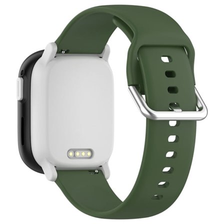 Xplora X6 Play Watch Band 20mm silikoniurheiluranneke - Armeijan Vihreä