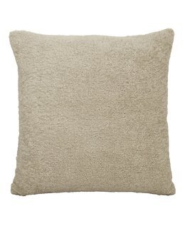 Putetrekk Montana ensfarget teddy 1-pakning Sand