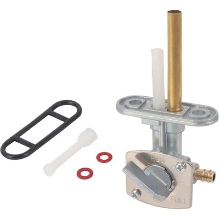 Bränsleventil Bensinkran Avstängning Tankbrytare Passar kompatibel med Yamaha TTR 90 125 225 230 250 Bear Tracker 250 Big Bear 250 350 400 Warrior 350