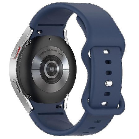 För Samsung Galaxy Watch 4/Watch 4 Classic Watch Band 20mm handledsrem med fjärilslås