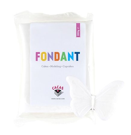 CACAS Fondant Marshmallow Hvit 250g