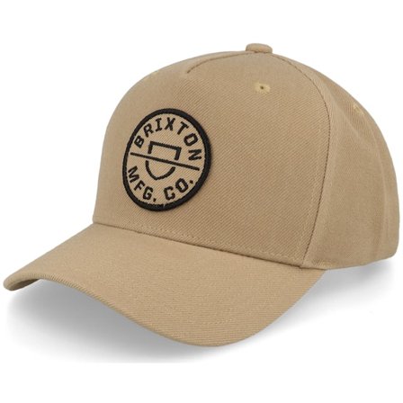 Brixton - Beige - adjustable - Cap - Crest C Medium Profile Mojave/Mojave Adjustable - Hatstore