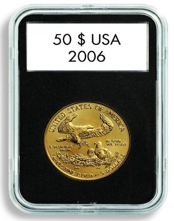 Møntkapsel QUICKSLAB 35 mm - Leuchtturm