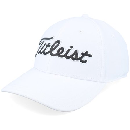 Titleist - Wit adjustable Cap - Players Perf Ball Marker White/Black Adjustable @ Hatstore
