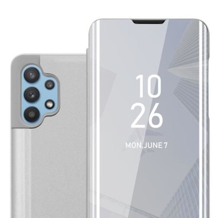 Coque för Samsung Galaxy A32 5G i AGAT ARGENT Skyddsskydd med spegel