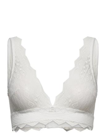 Artiste - N*8 Foulard Lingerie Bras & Tops Soft Bras Bralette Hvit Etam*Betinget Tilbud
