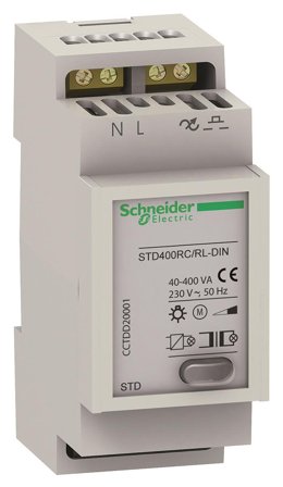 Schneider Electric CCTDD20001 Dimmer IP20, 207-253 V 400 W, 2 A, 36 mm, Elfördelning & strömförsörjning