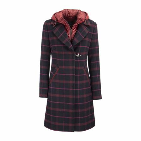 Fay, Double Coat Blauw, Dames, Maat:M