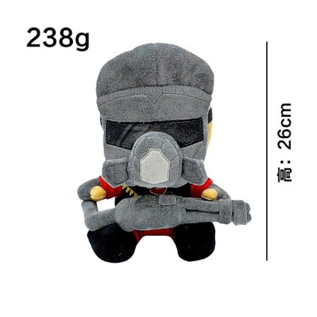 Mjukdjur Minigunner Mjukdjur Minigunner Plyschdocka Hög Kvalitet [DB]