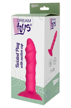 Kjøp Dream Toys Twisted Plug With Suction Cup - Analplugg | God pris