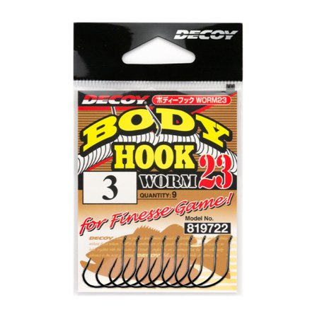 Decoy Worm23 Body Hook - #5