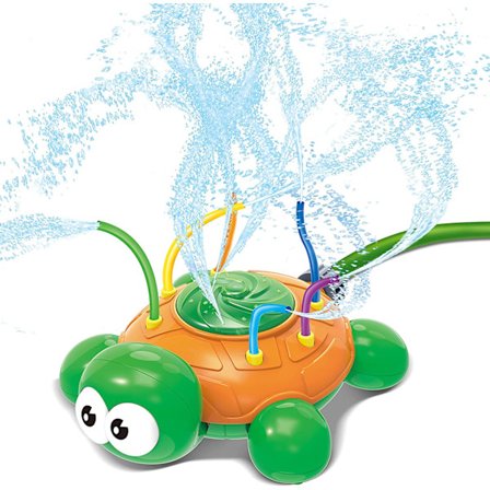 Leksakssprutande sköldpadda för barn utomhus vattenlek kul