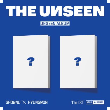 The Unseen - 1st album Unseen Album Limited Shownu x Hyungwon (Monsta X)